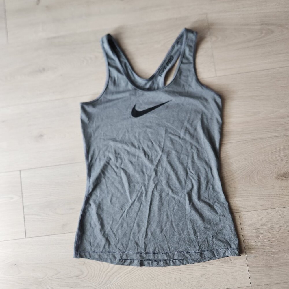 Nike Dri-fit grey racerback tank